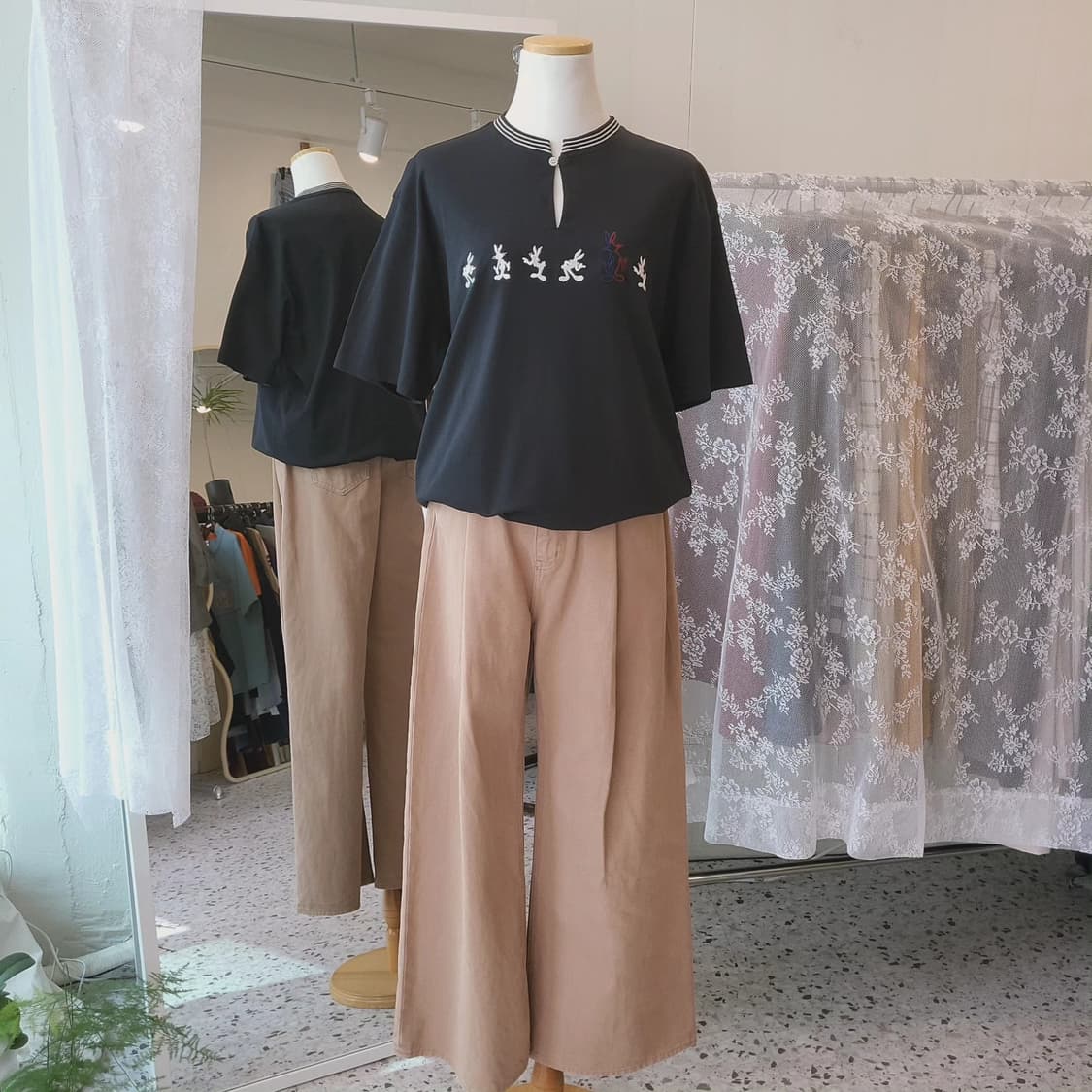 Green clubs 90's 루니툰 벅스버니 반팔티 상품이미지8