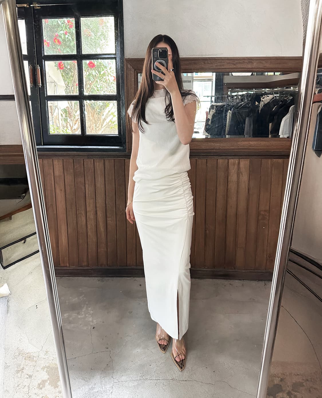 FRAY I.D shirtting long skirt 상품이미지2