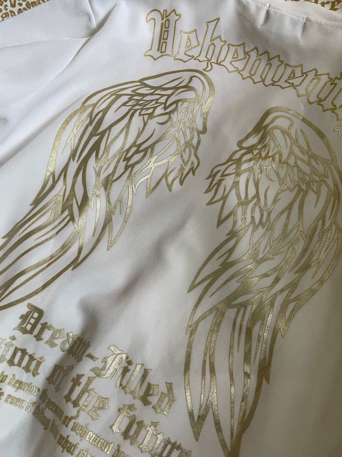 화이트 골드 엔젤 윙 트랙 재킷 상품이미지3