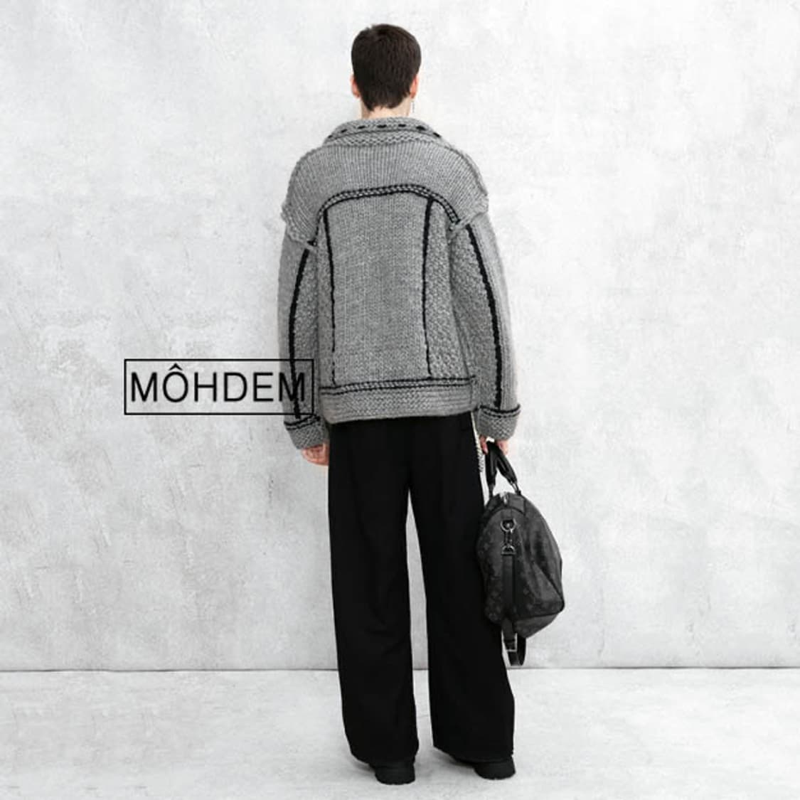 [premium]헤비울 코위찬 가디건 상품이미지5