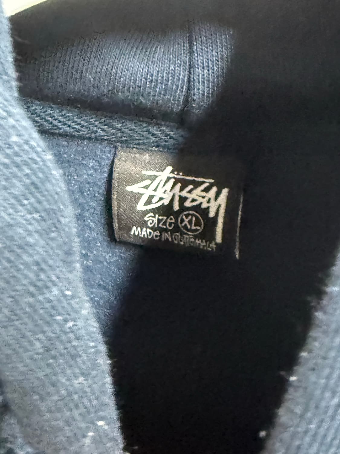 스투시 기어 후드티 네이비 xl 상품이미지2