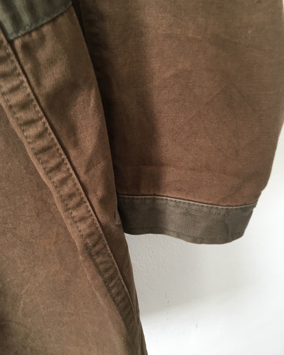 Patch point hood cotton coat 상품이미지5
