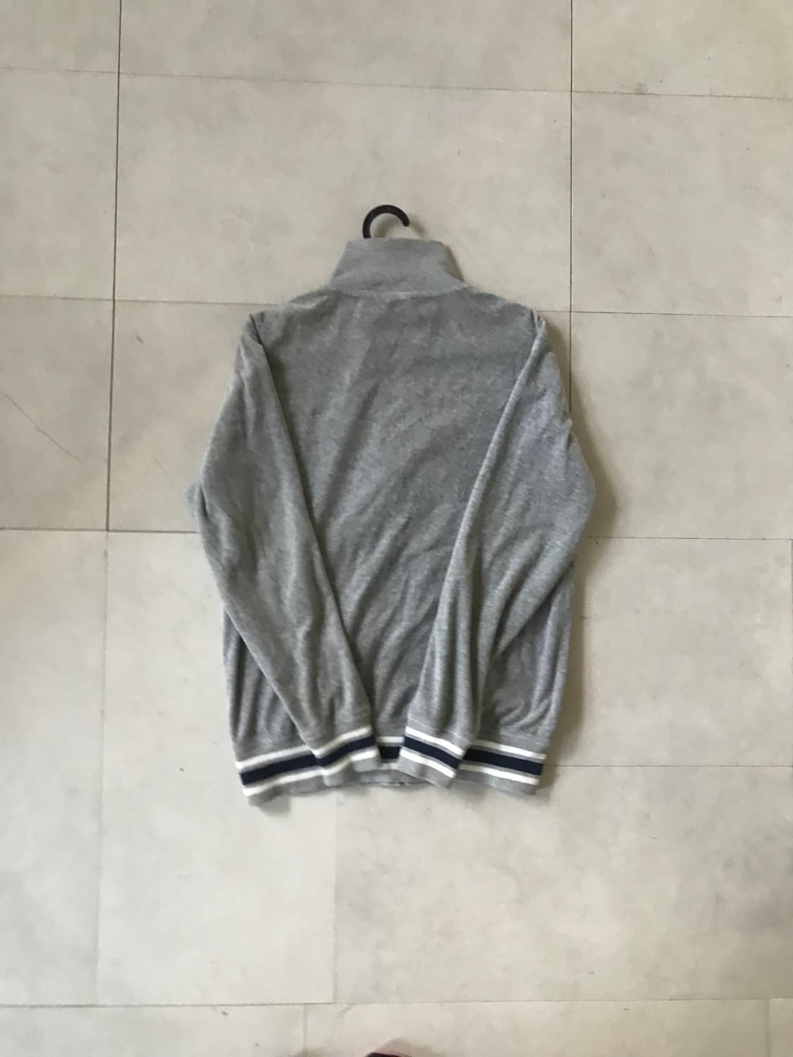 컨버스 그레이 벨벳 스타집업 상품이미지8