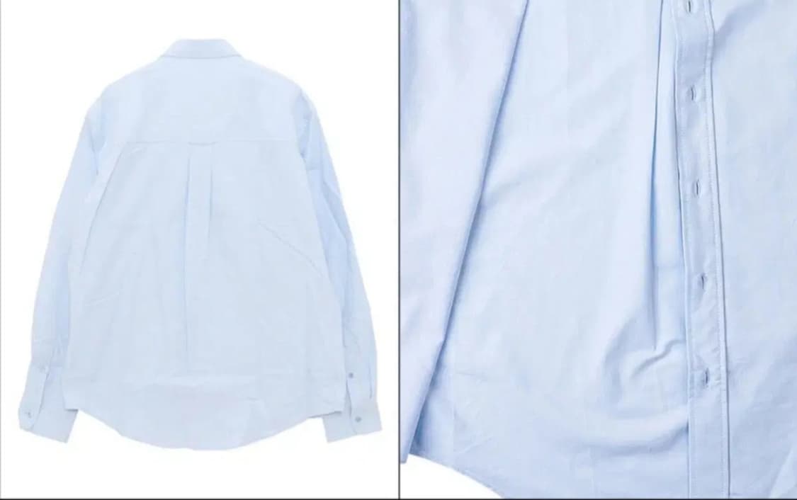 아미 스몰하트 레드로고 셔츠 XS-XL 상품이미지4