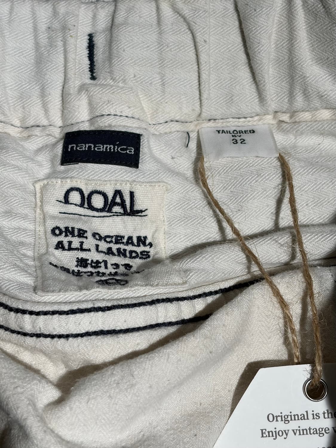 Nanamica 나나미카 코튼 울 트윌 트랙 팬츠 상품이미지4