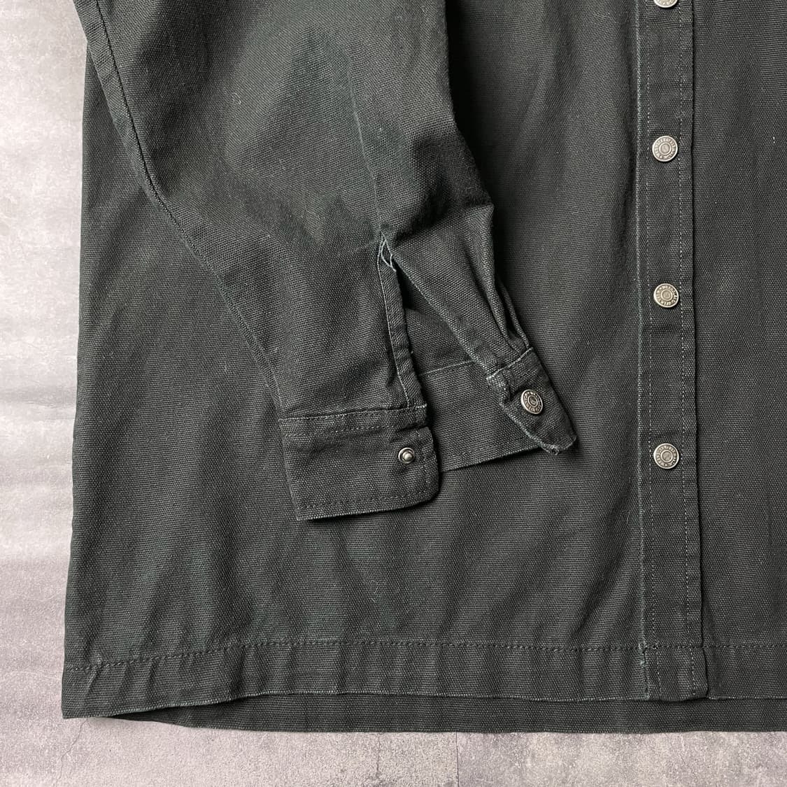 WRANGLER 랭글러 빈티지 블랙 코튼 후드셔츠 상품이미지4