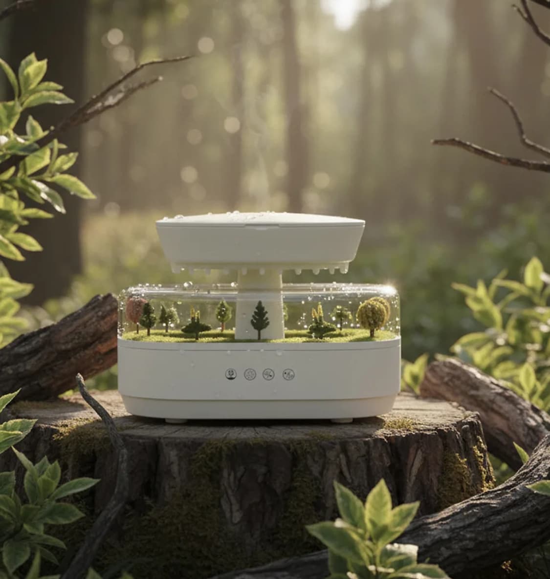 빗소리 asmr 무드등 가습기 상품이미지5