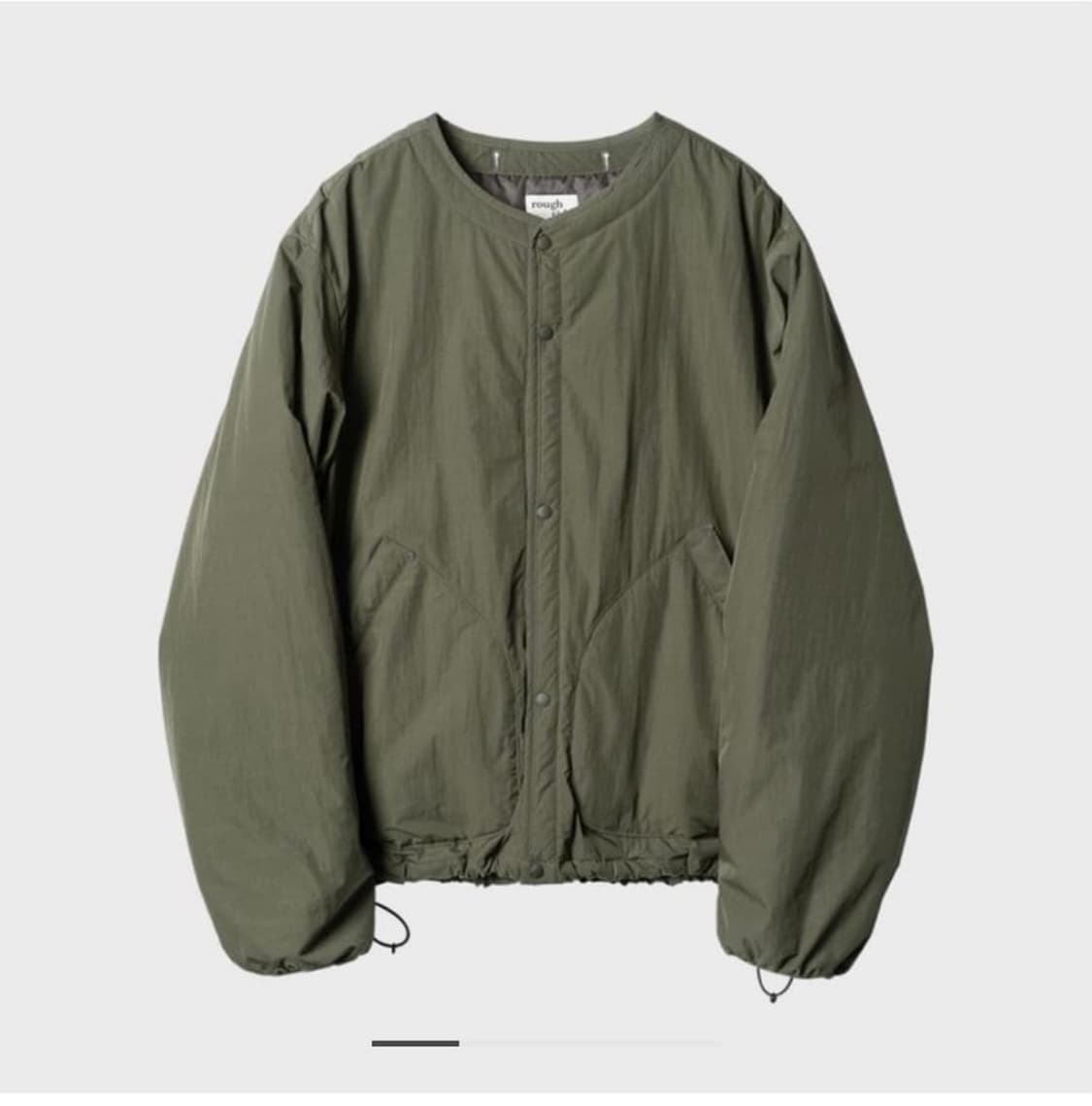 러프사이드 인슐레이션 가디건 올리브 2사이즈 상품이미지1