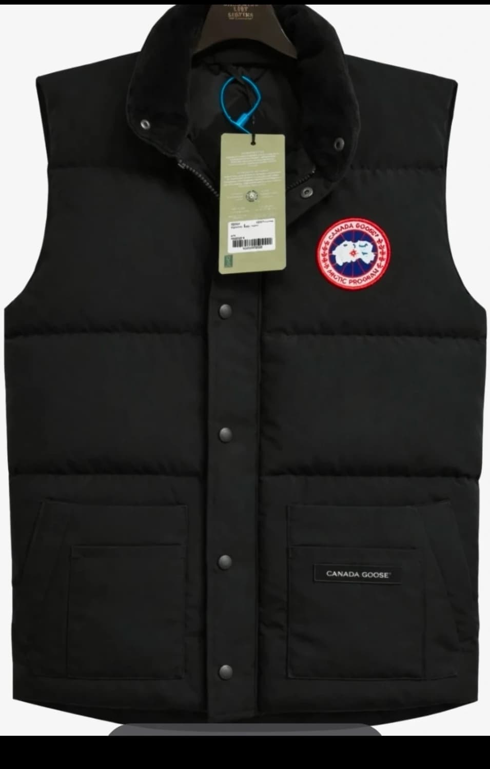 캐나다구스 조끼패딩 블랙 (새상품) 상품이미지1