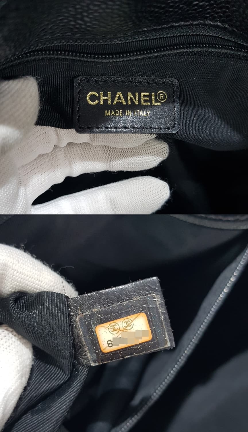 샤넬 빈티지 캐비어 퀄팅 백팩 상품이미지10