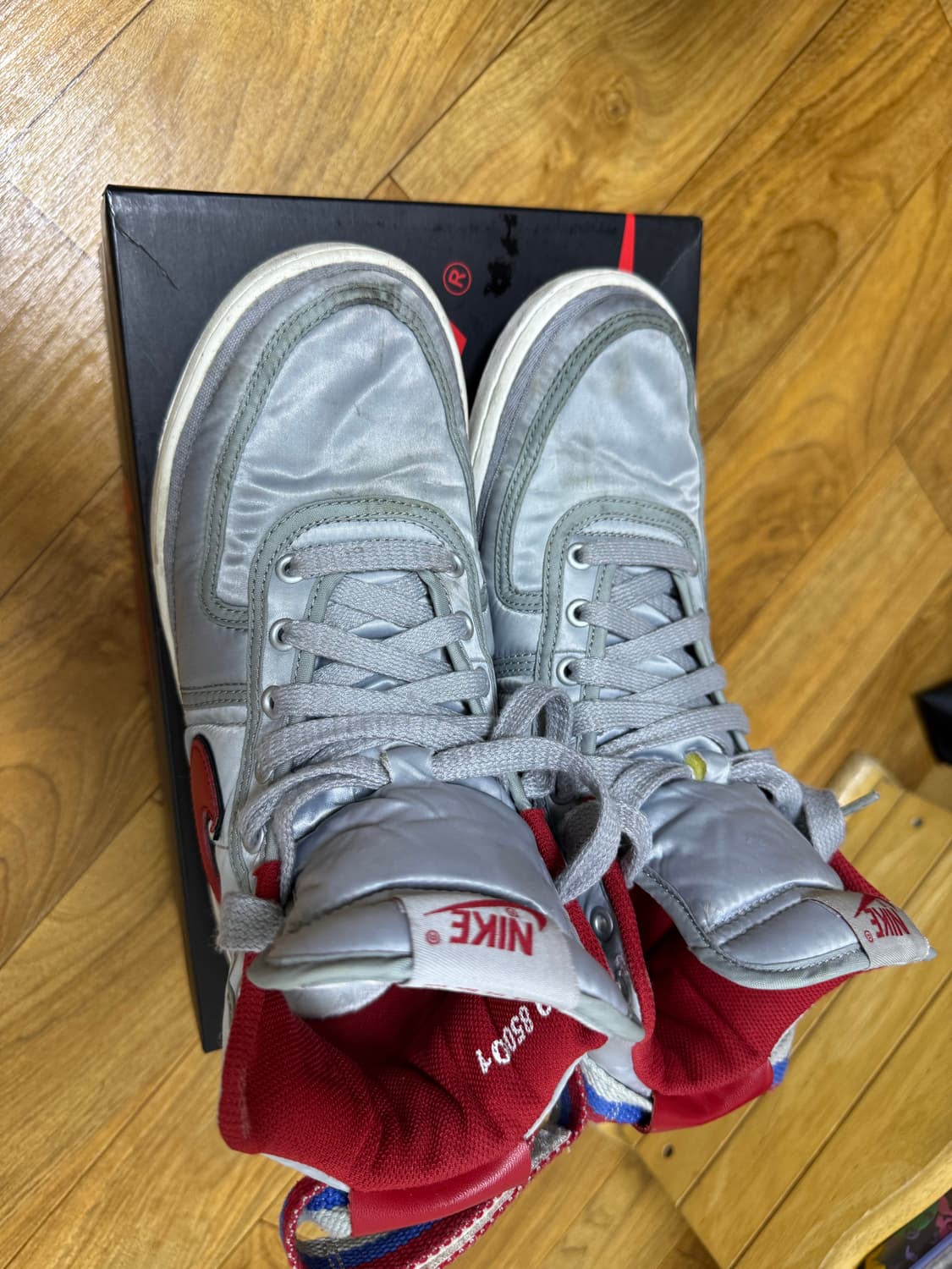 나이키 반달 하이 qs 퀵실버 270 상품이미지4