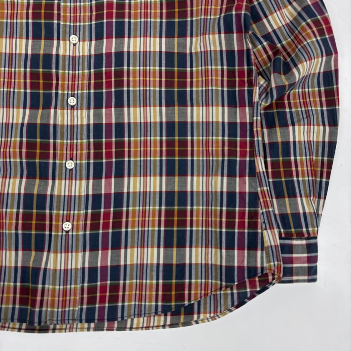 폴로 마드라스 체크 셔츠 상품이미지5