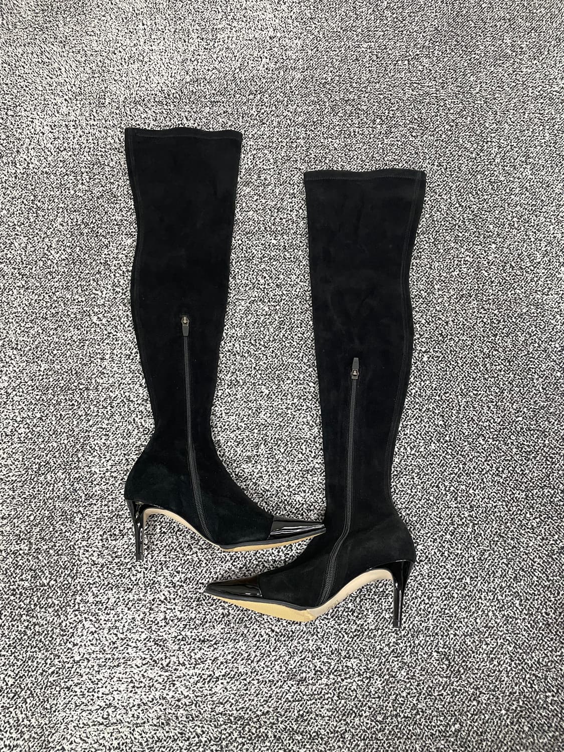 빈티지9. Vero Cuoio 베로쿠오이오 비브람 힐 롱 부츠 스웨이드 상품이미지5