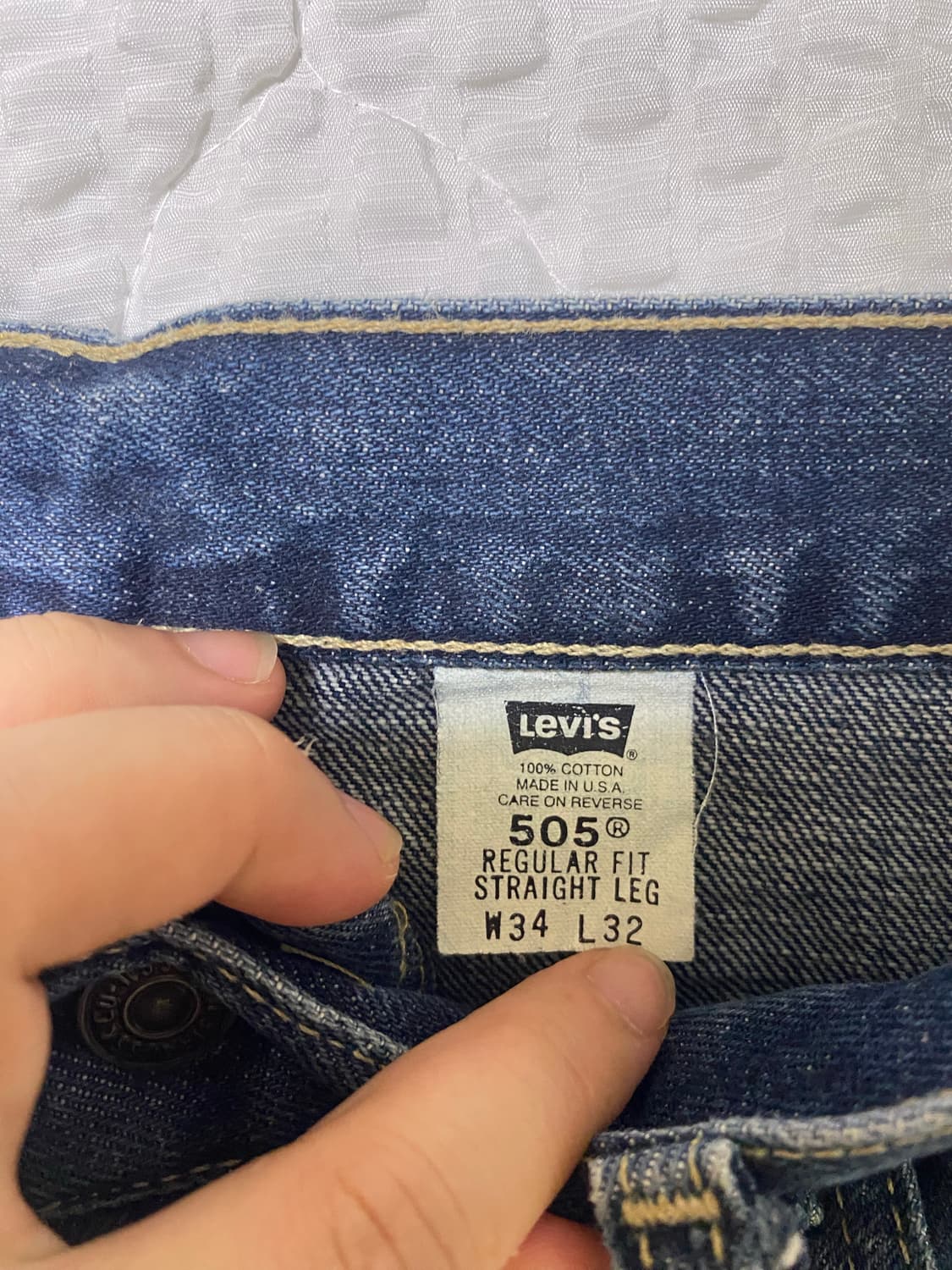 리바이스 LEVIS 505 made in usa 34 상품이미지6
