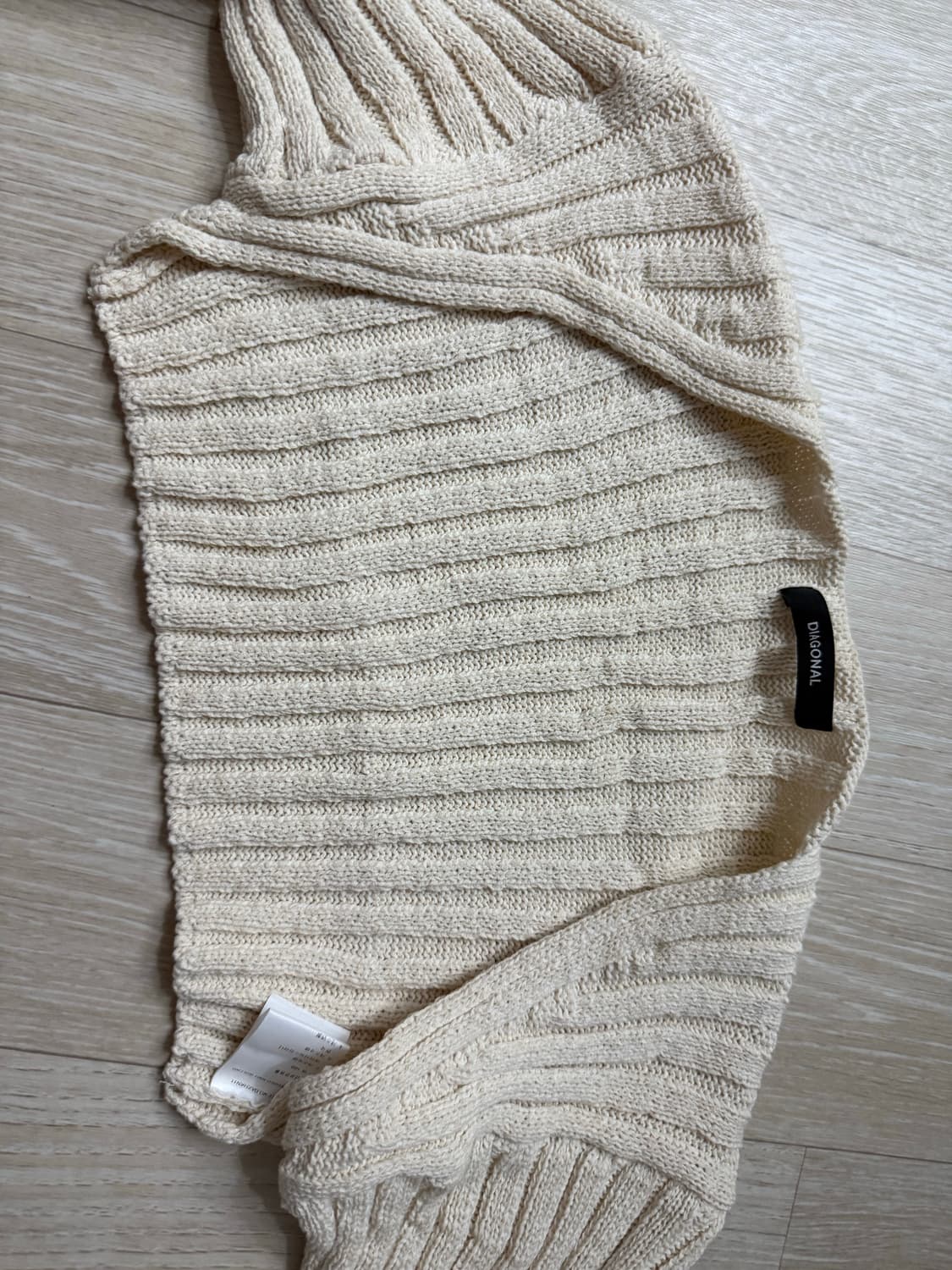 다이애그널 WIDE RIBBED KNIT BOLERO 상품이미지3