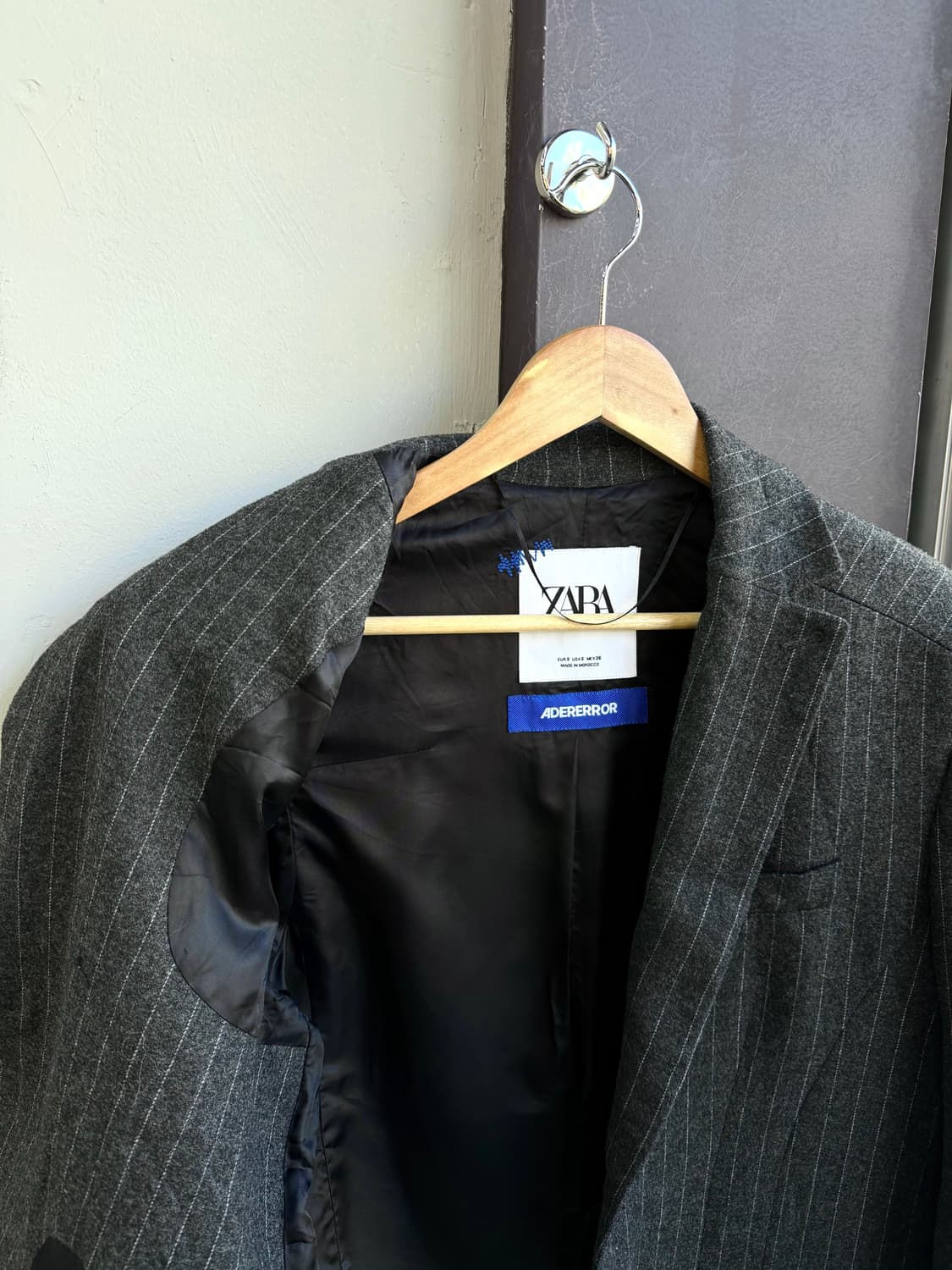 S/ 자라 X 아더에러 핀스트라이프 블레이저 자켓 상품이미지7