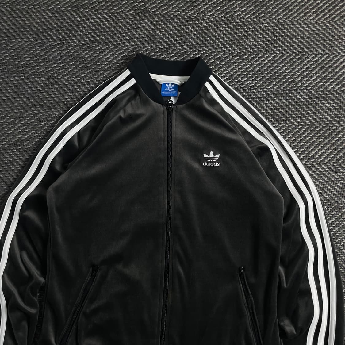 아디다스 트레포일 빅로고 슈퍼스타 트랙탑 져지o 3719 상품이미지5