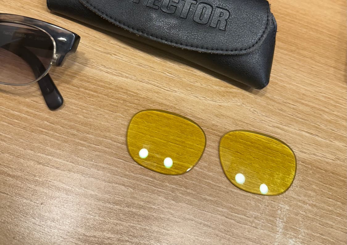 이펙터 even 블로우 라인 - 투명 호피 안경 상품이미지8