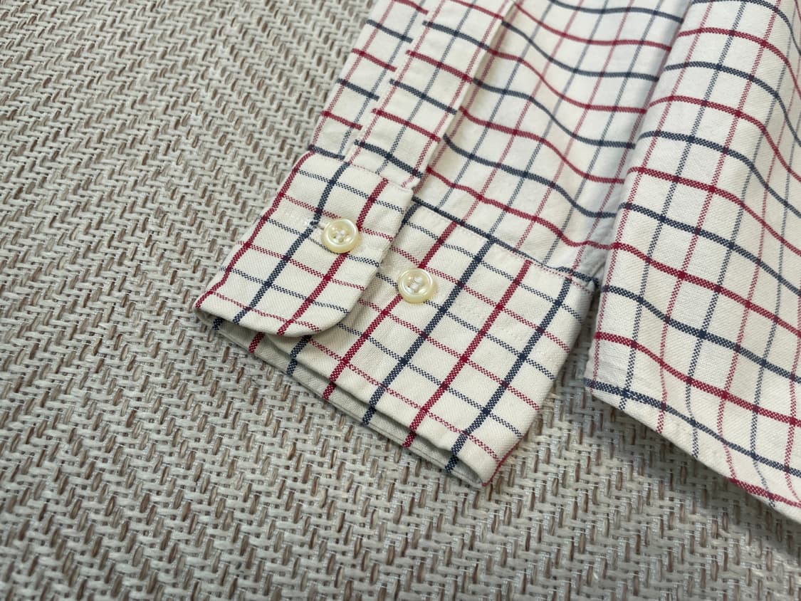 Van 반 아이비 체크 셔츠 J03730 상품이미지7