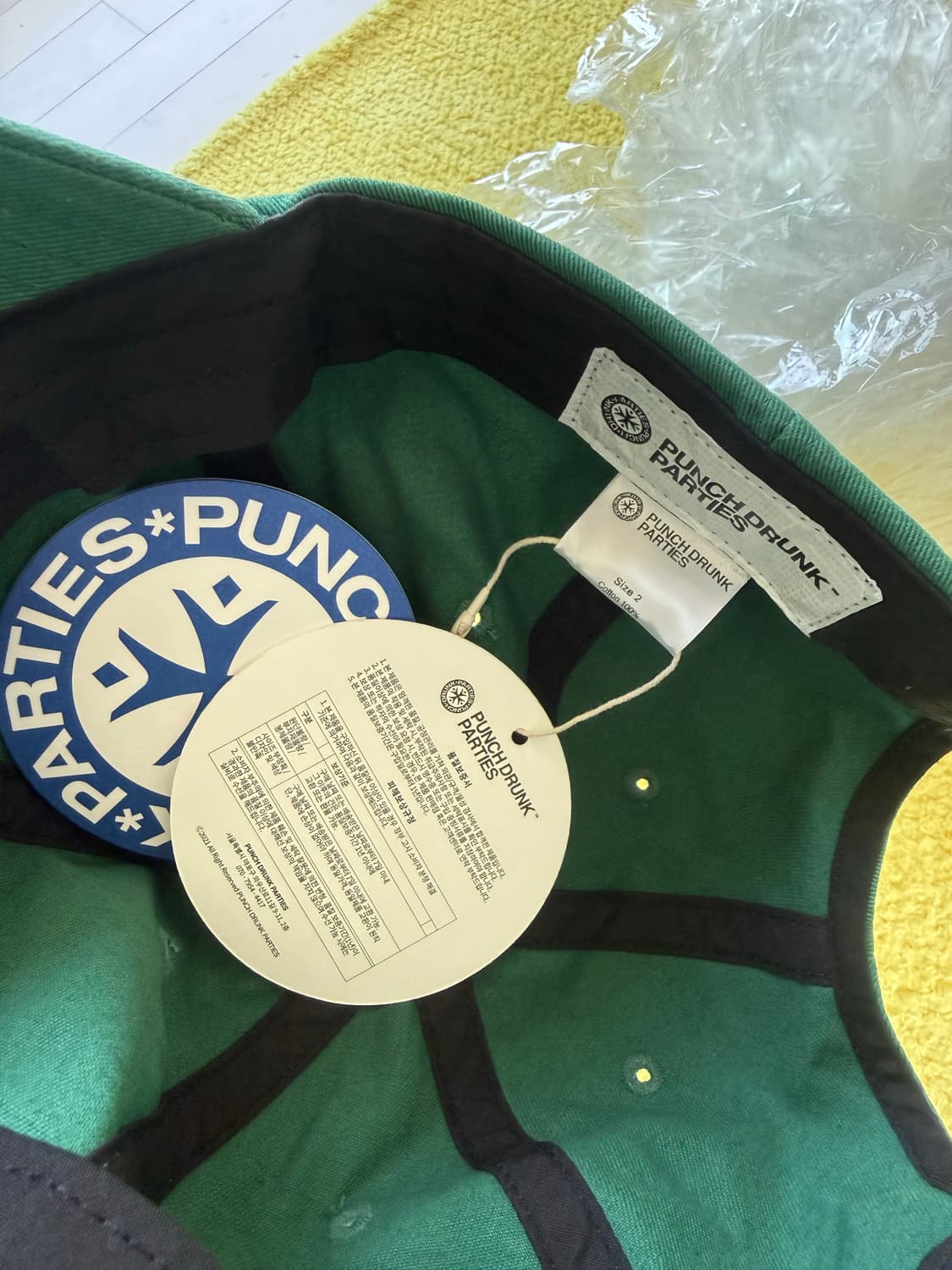 펀치드렁크파티즈 볼캡 상품이미지3