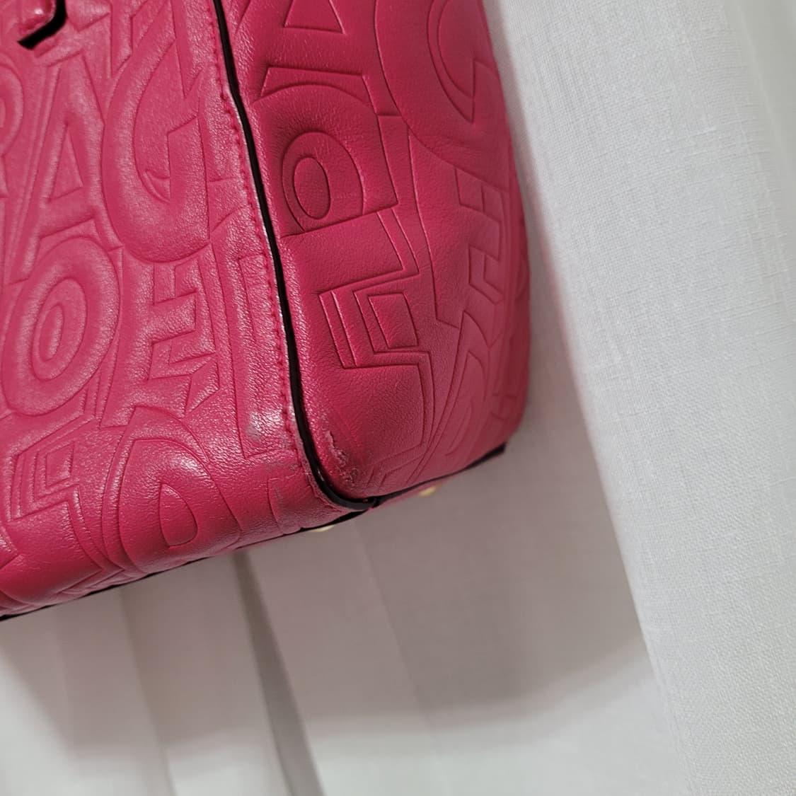 살바토레 페라가모 핸드백 토트백 숄더백 투웨이백 made in Italy 상품이미지10