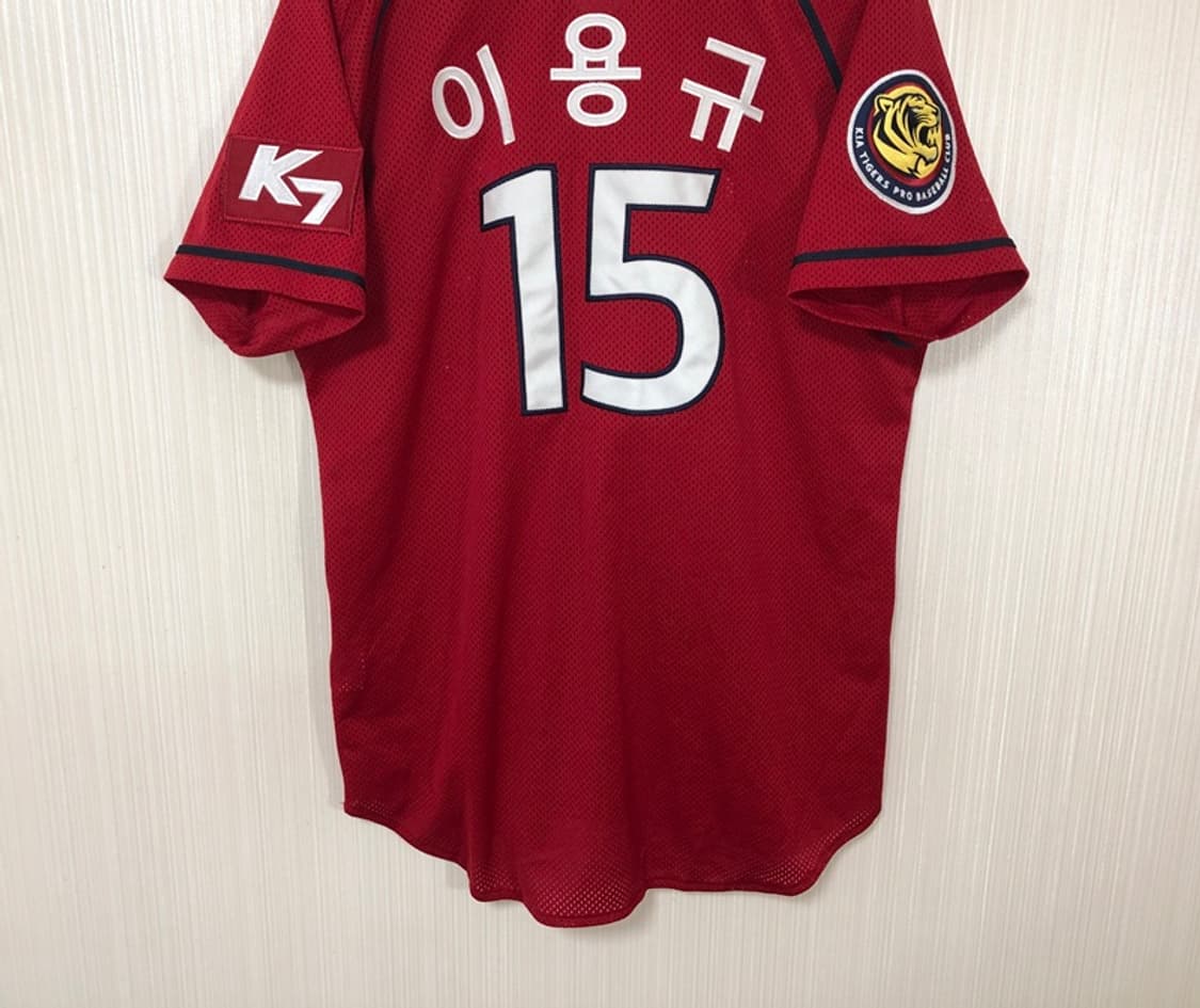 KBO ZETT 기아타이거즈 원정유니폼/져지 95(L) #15 이용규 상품이미지10