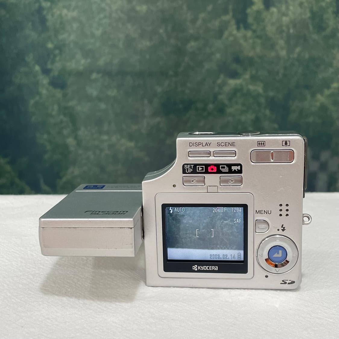 (셀카/희귀) 교세라 finecam sl300r 디지털카메라 상품이미지3