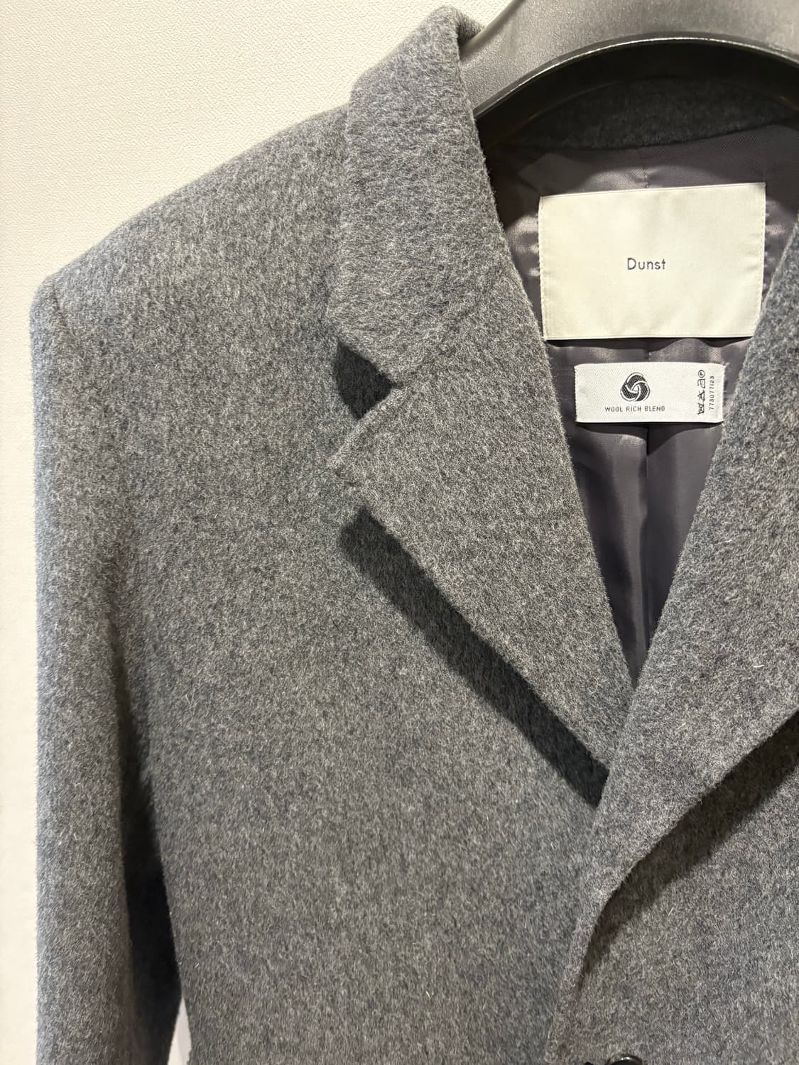 던스트 롱코트(그레이)  상품이미지5