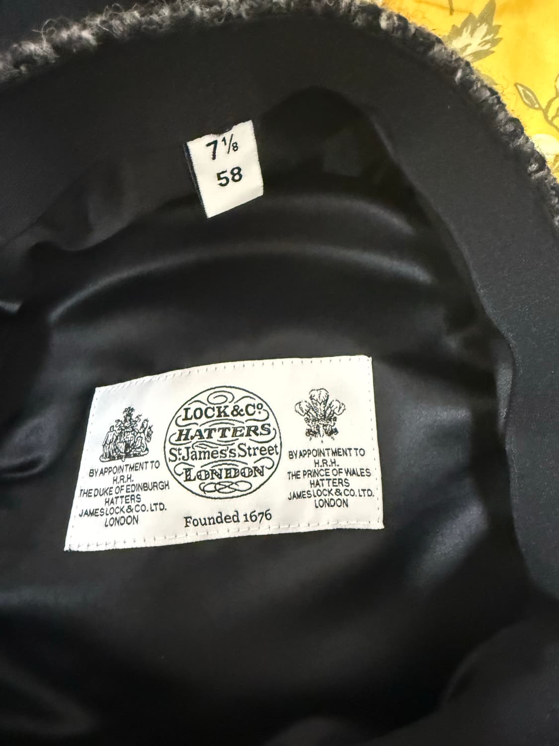 Lock&co hatters 챠콜 58 상품이미지2