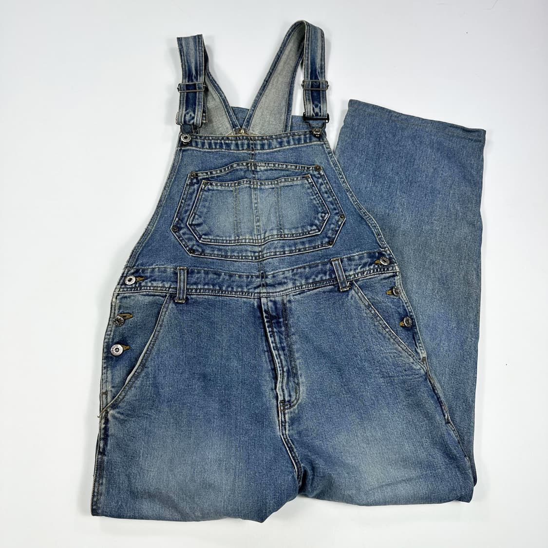 VTG 빈티지 데님 오버롤 멜빵바지 (L) 상품이미지1