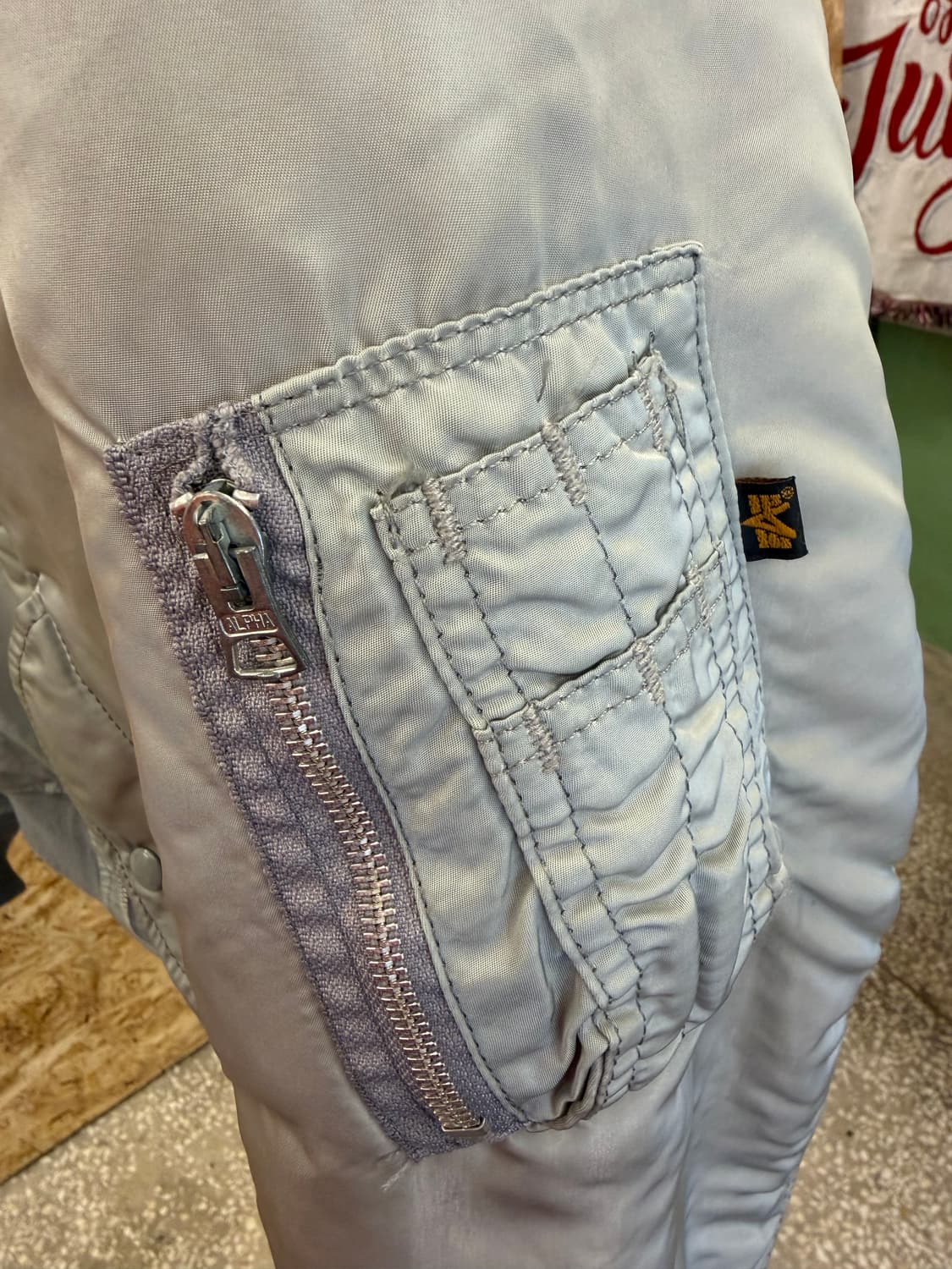 90s MADE IN USA 알파 인더스트리 MA-1 상품이미지3