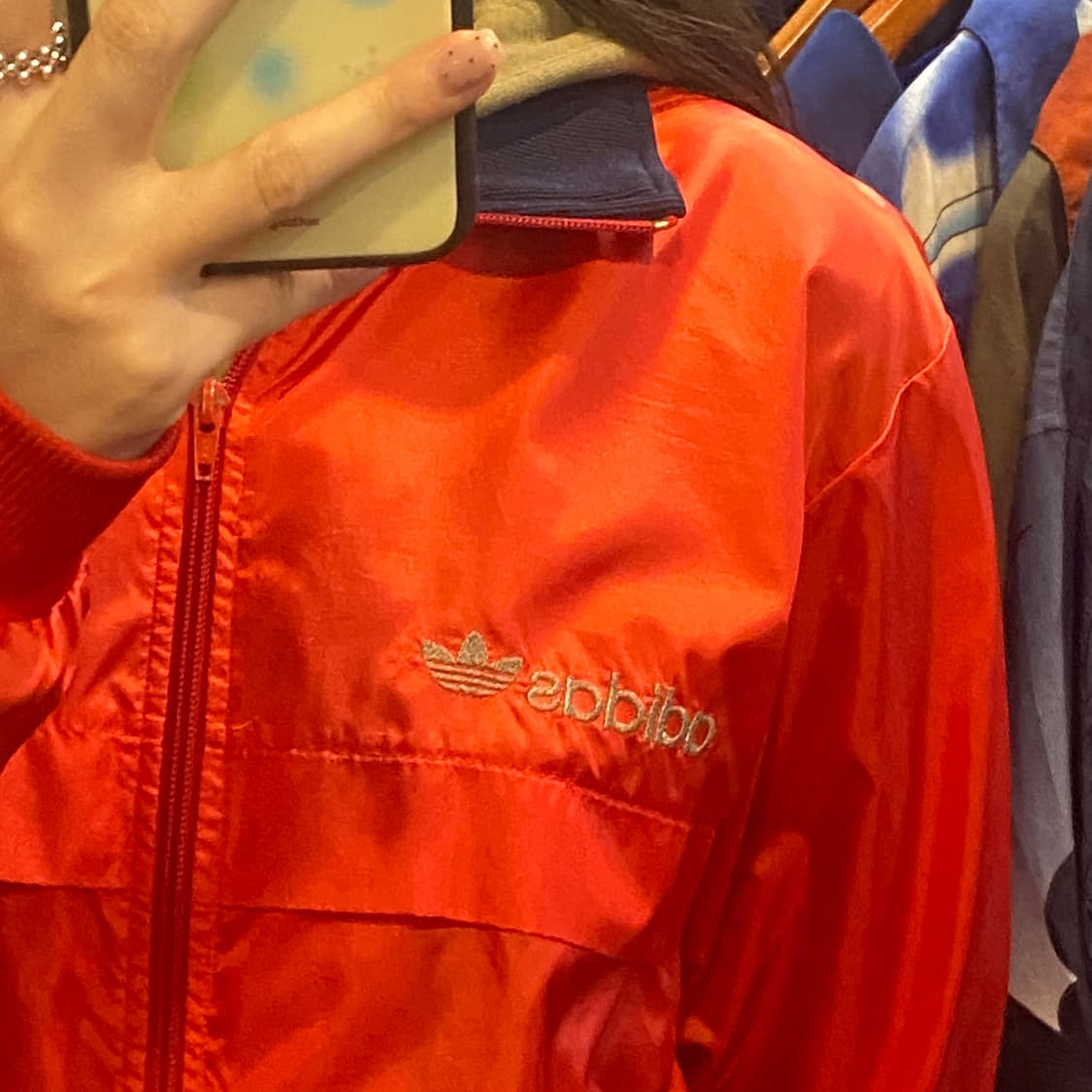 [NO.9] Adidas 레드 바람막이 상품이미지3