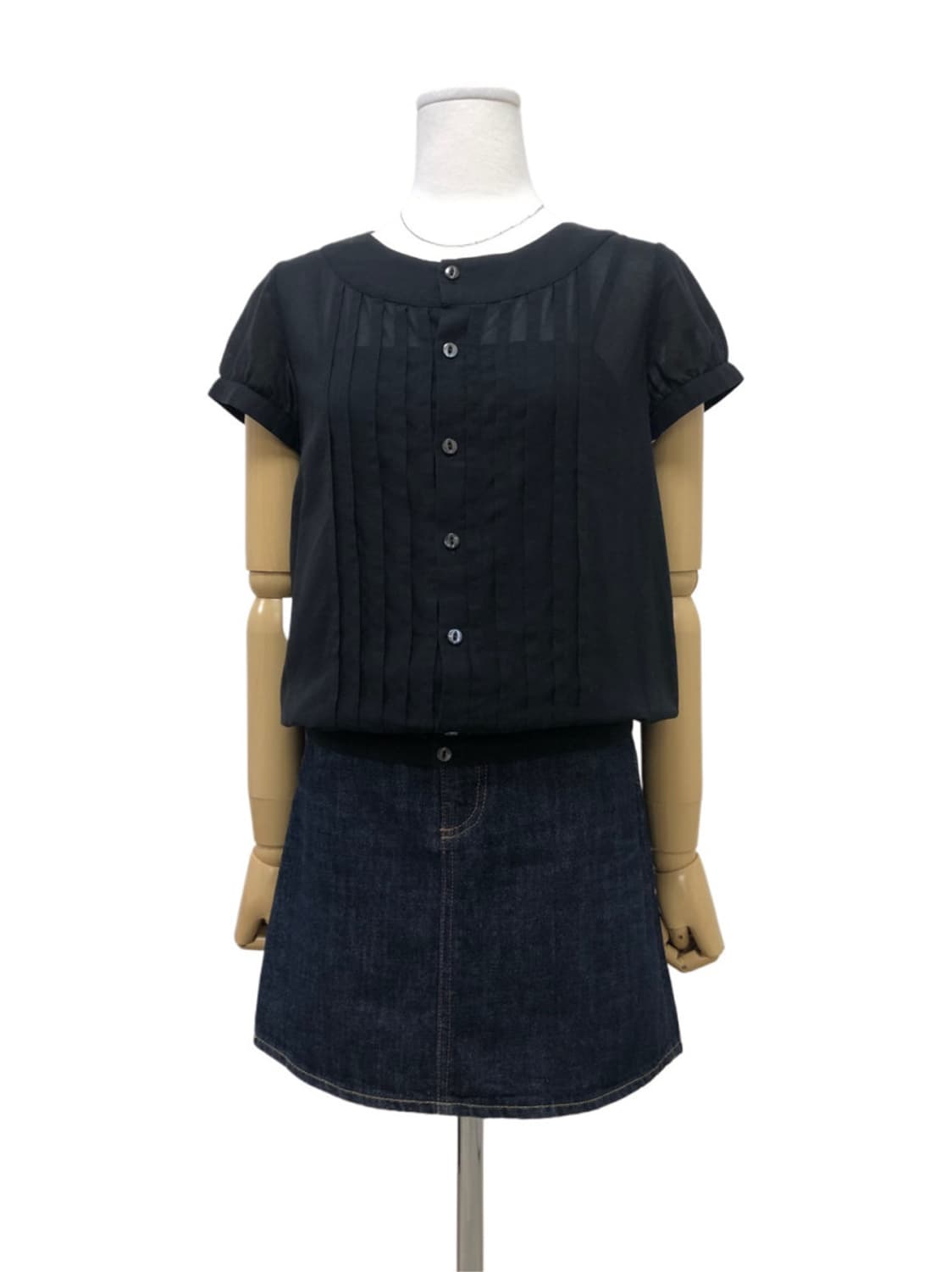 A.P.C. 아페쎄 핀턱 블라우스 상품이미지5