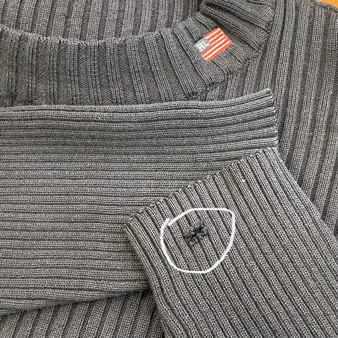 (M) POLO 폴로 랄프 로렌 진스 크루넥 니트 상품이미지6