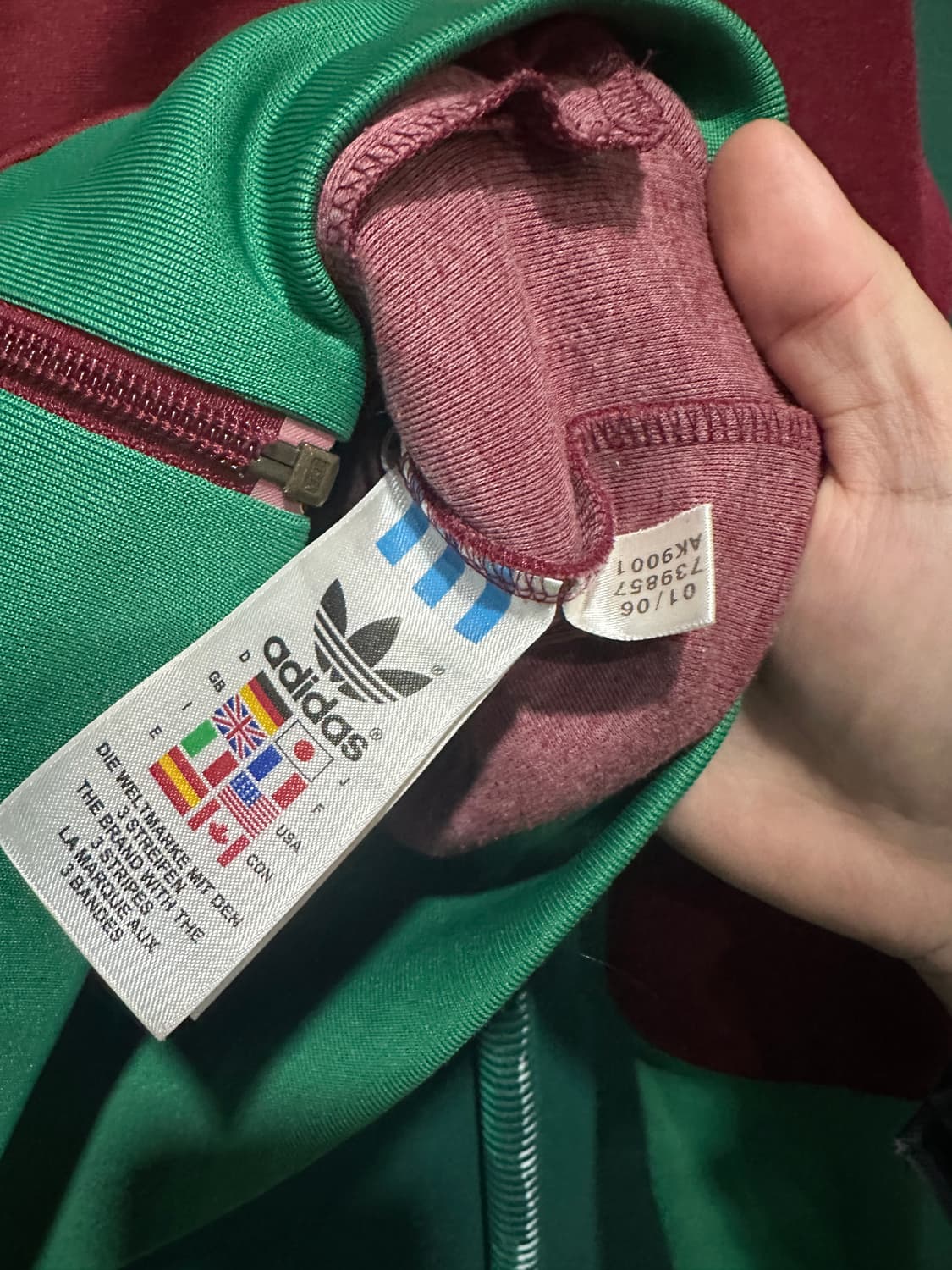 아디다스 포루투갈 트랙탑져지 95 상품이미지6