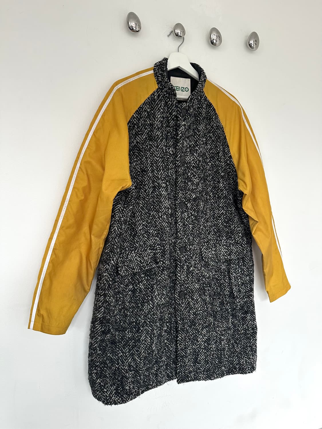 겐조 18AW 런웨이 해링본 트랙 코트 상품이미지3