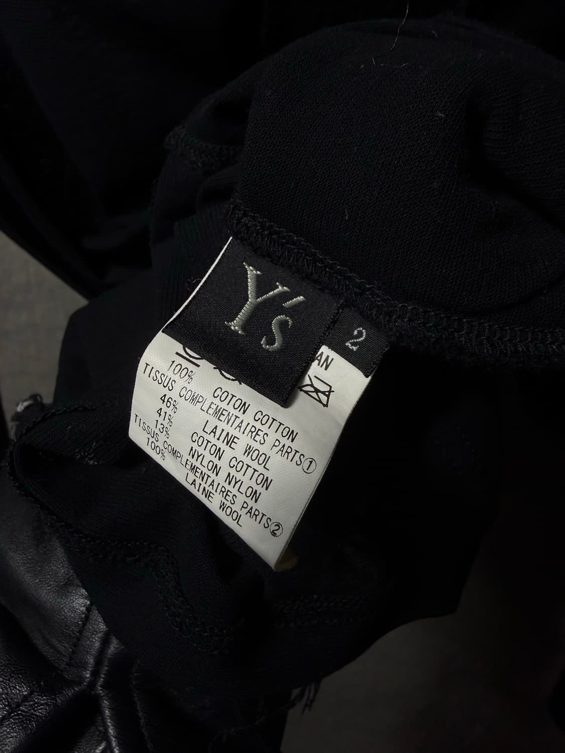 Y’s Yohji Yamamoto Asymmetric Knit 상품이미지5