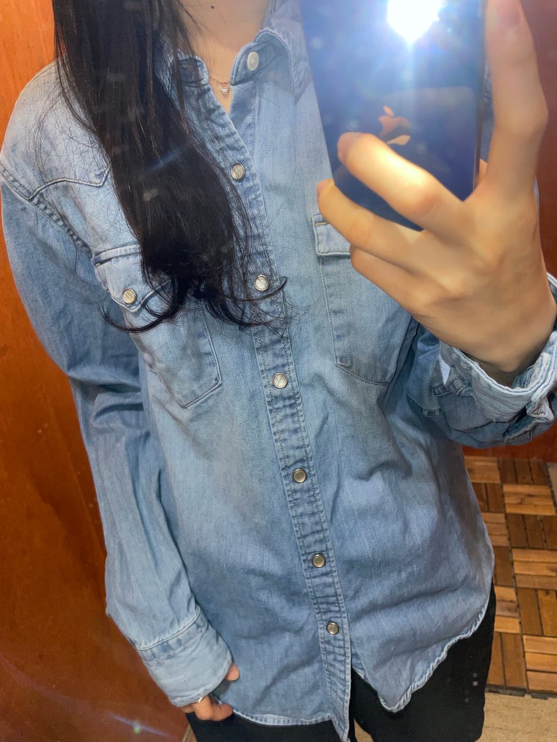 (M) Levi's 리바이스 코튼 데님 셔츠 상품이미지2