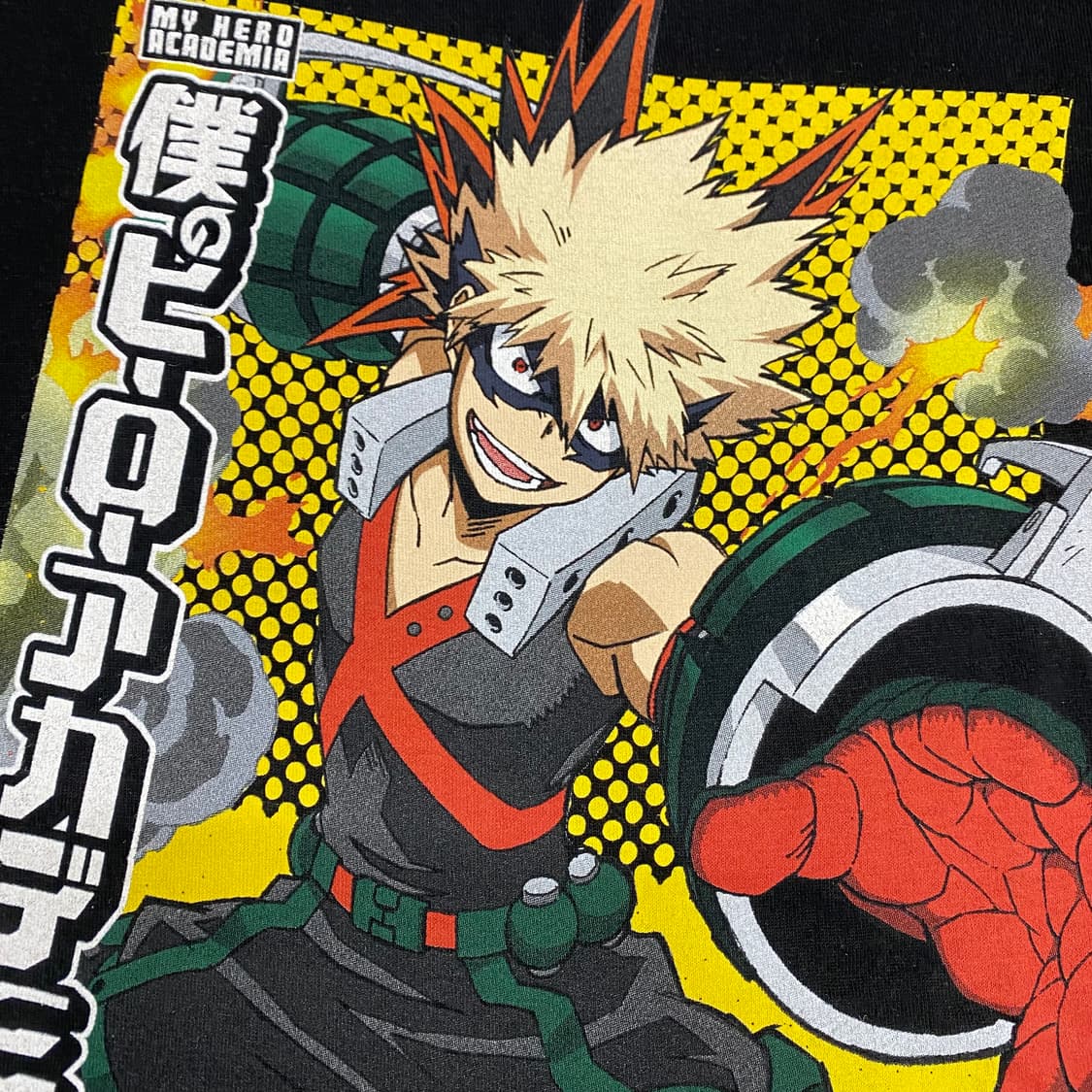 나히아 나의히어로아카데미아 오피셜 애니메이션 티셔츠 상품이미지6