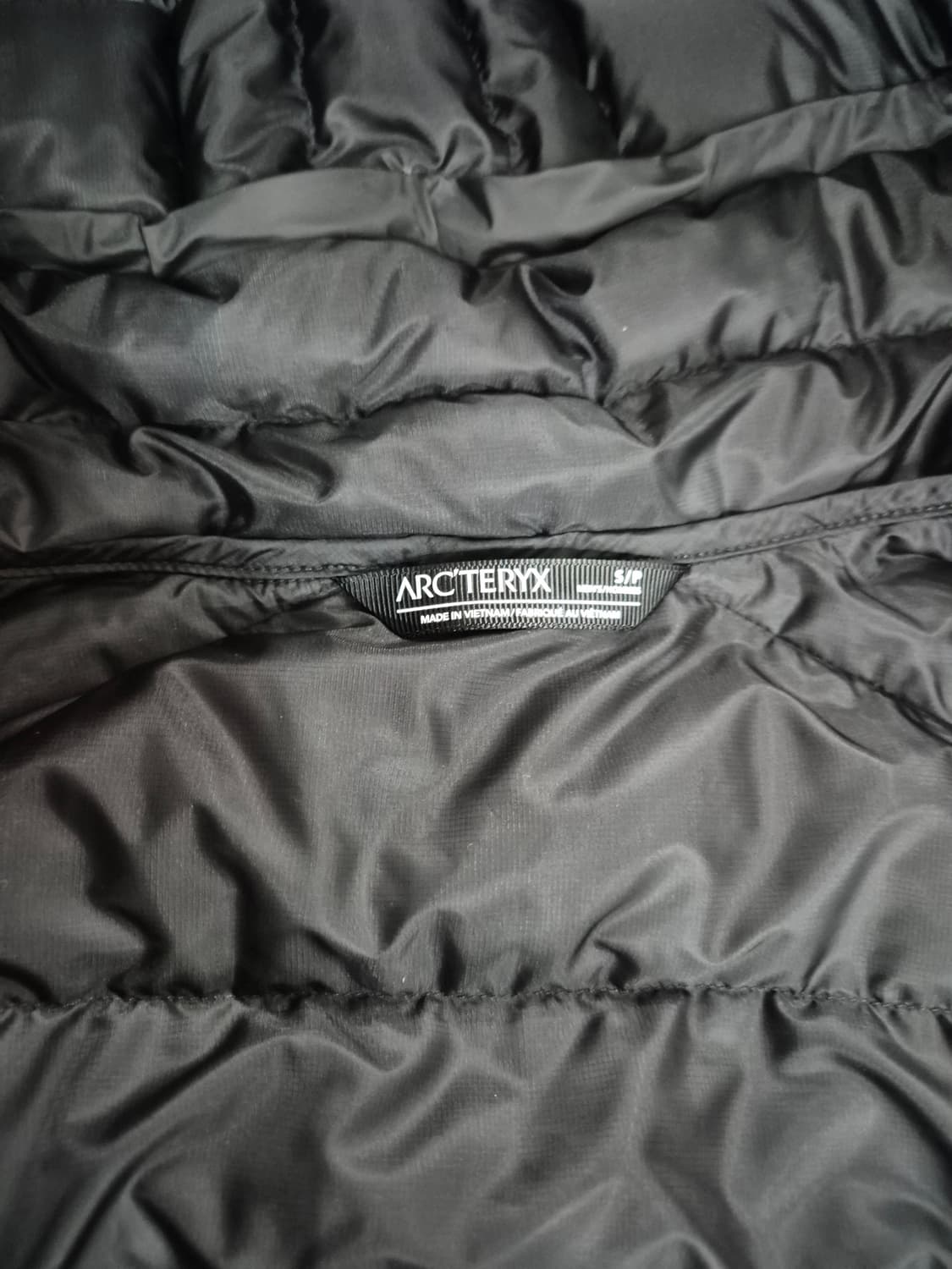 [S] 24FW 아크테릭스 세륨 후디 블랙 상품이미지3