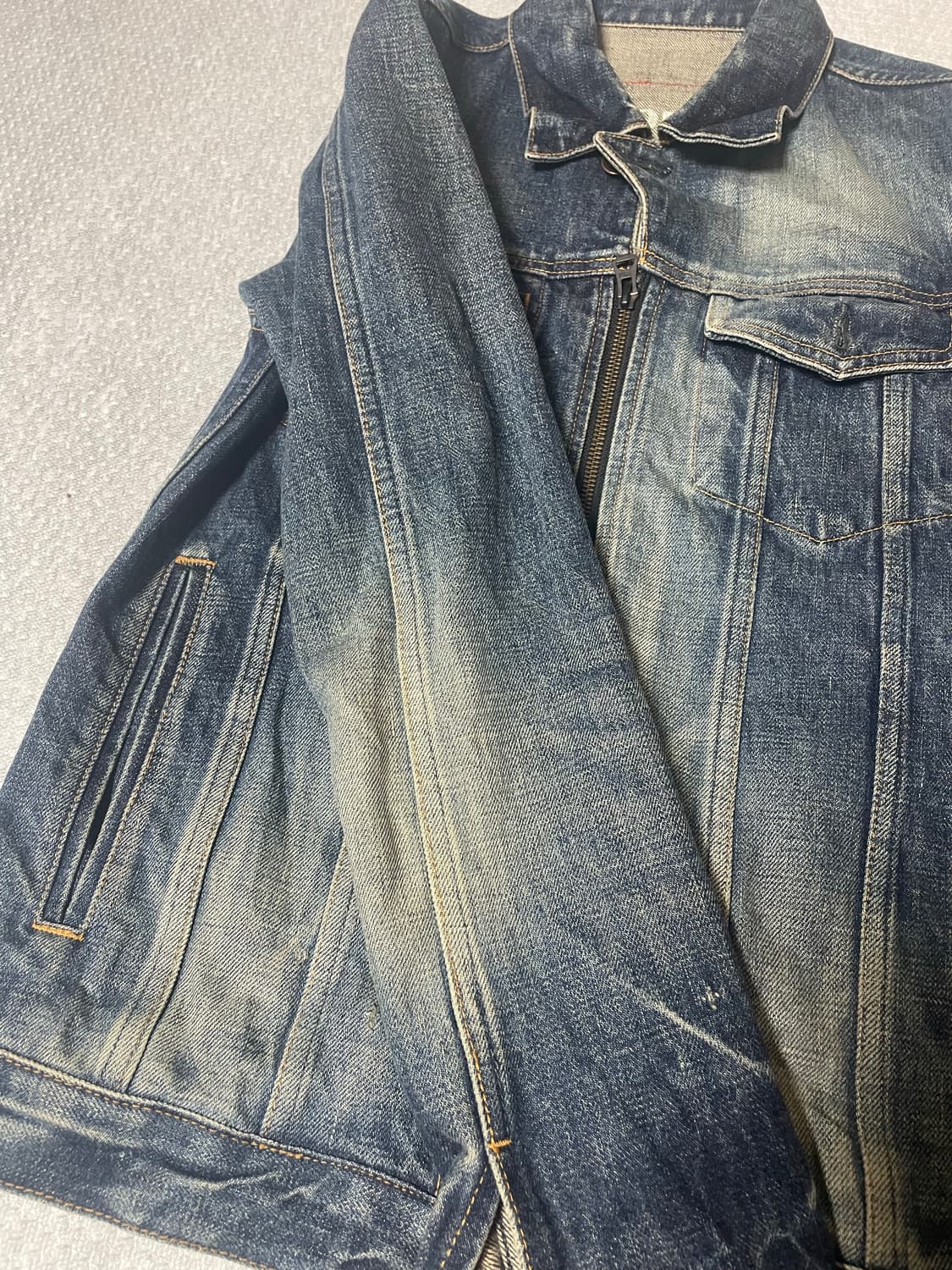 Y2k 청자켓 상품이미지2