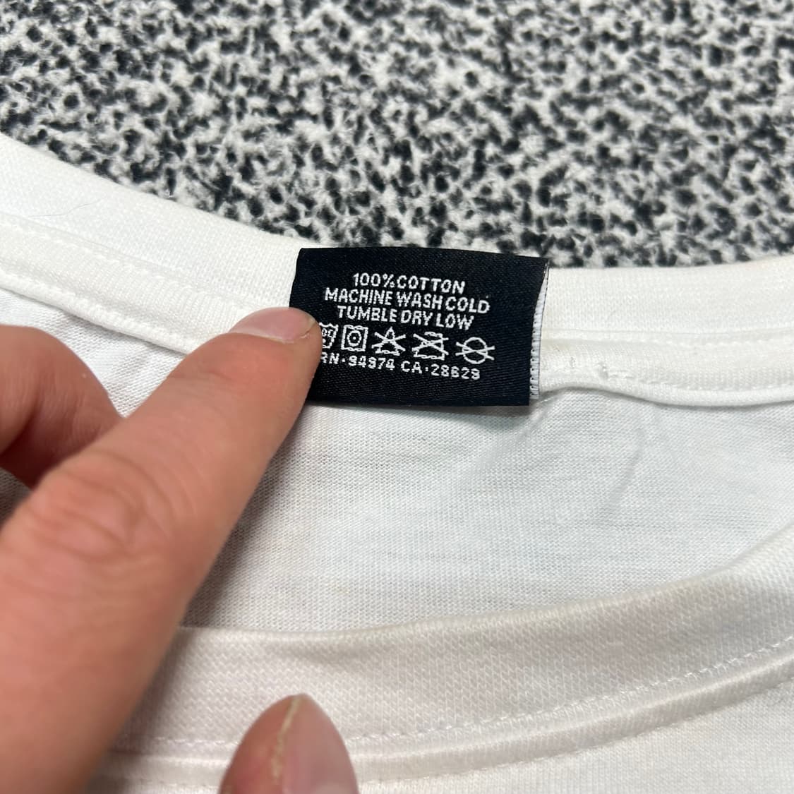 스투시 빅로고 화이트 반팔티 상품이미지8