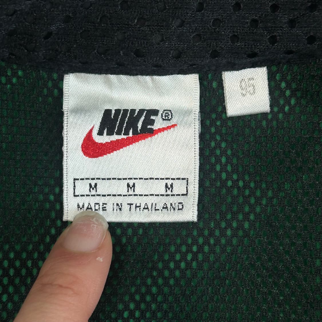 Nike 나이키 그린 2-way 배색 바람막이  상품이미지7