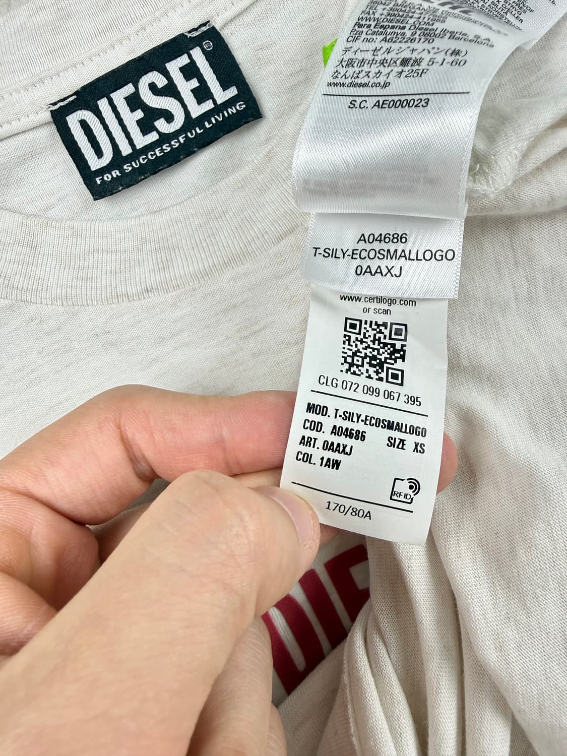 diesel 티셔츠 상품이미지4