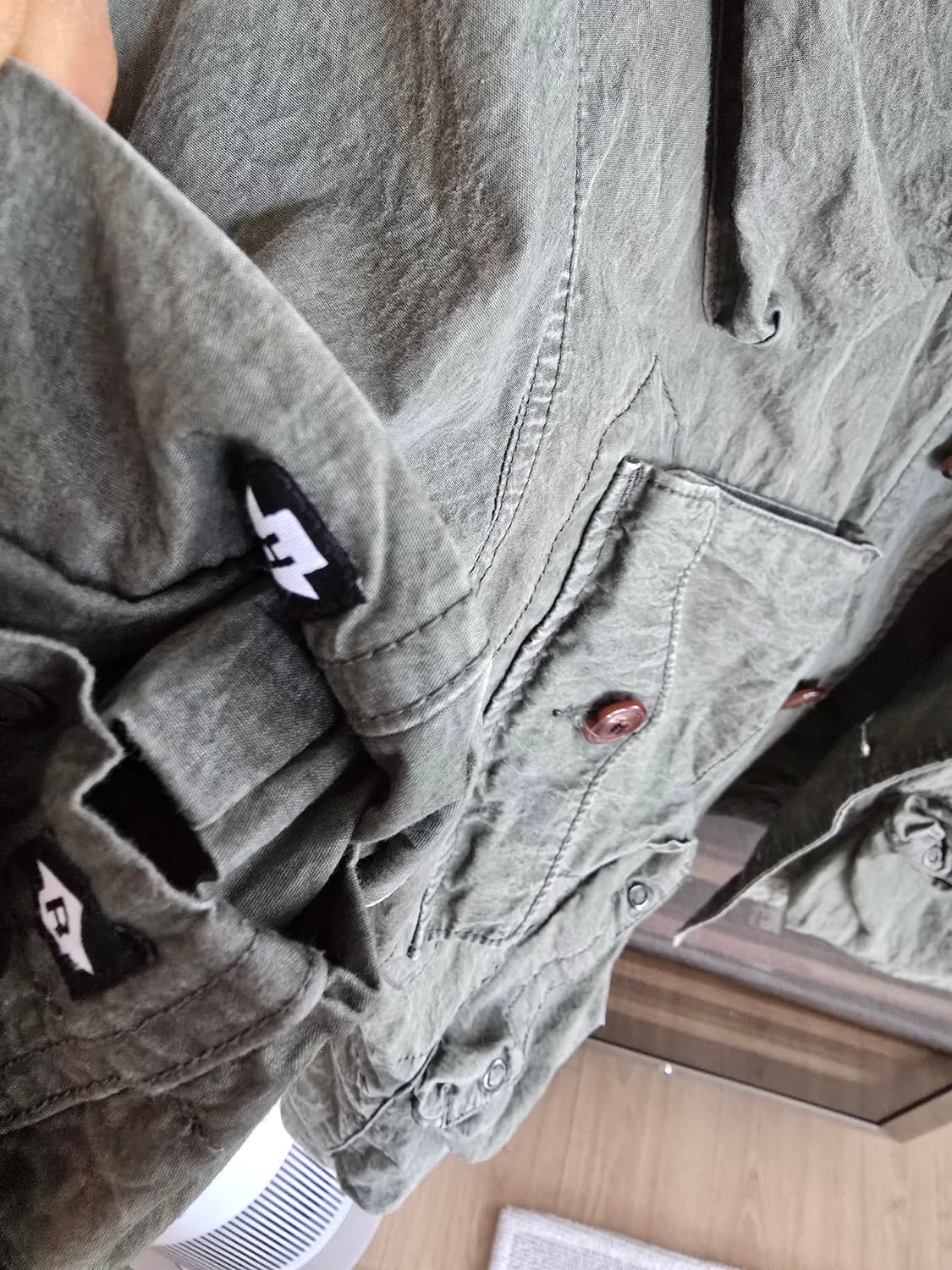 이스트로그 c-1 자켓 M 사이즈입니다. 상품이미지2