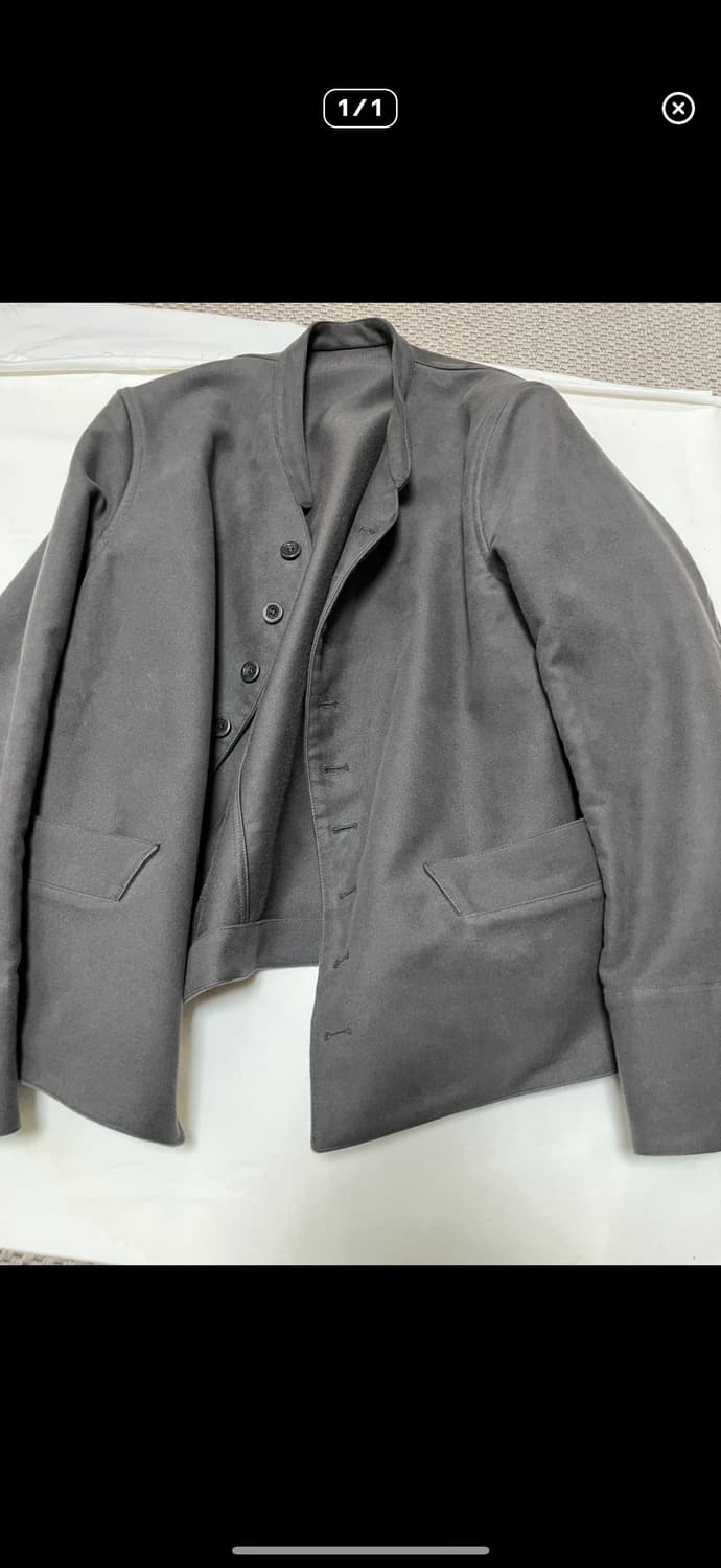 아나토미카 돌먼 자켓 몰스킨 그레이 L 상품이미지1