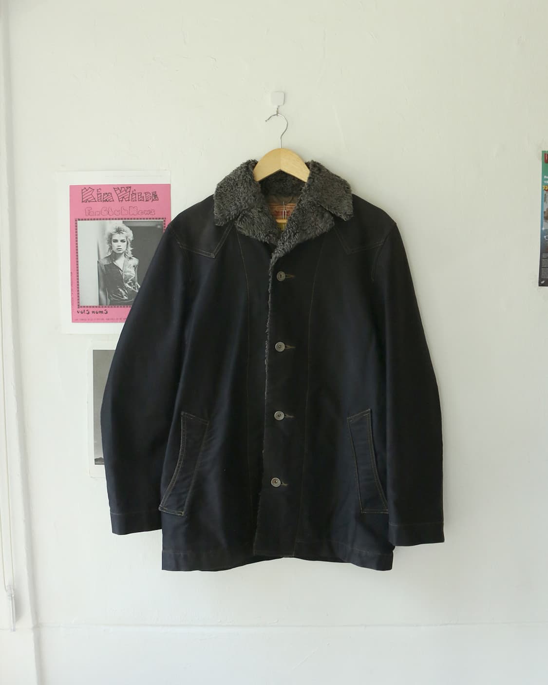 리바이스 블랙 시어링 자켓 상품이미지2