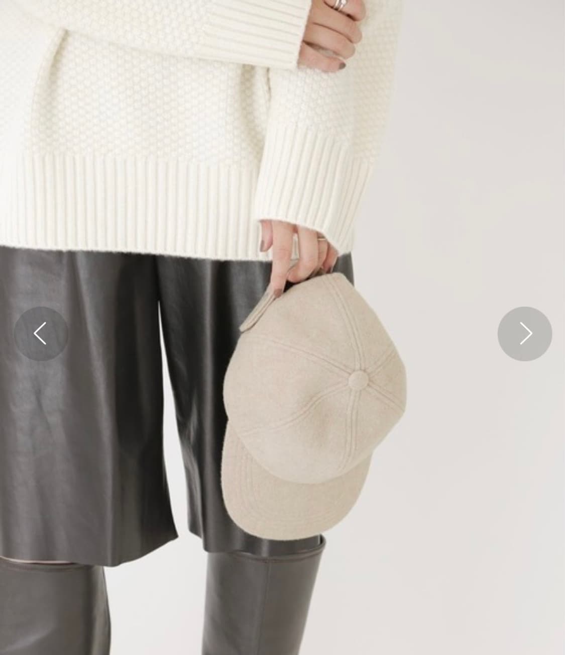 [정품] upper hights japan 울블랜드 볼캡 상품이미지1