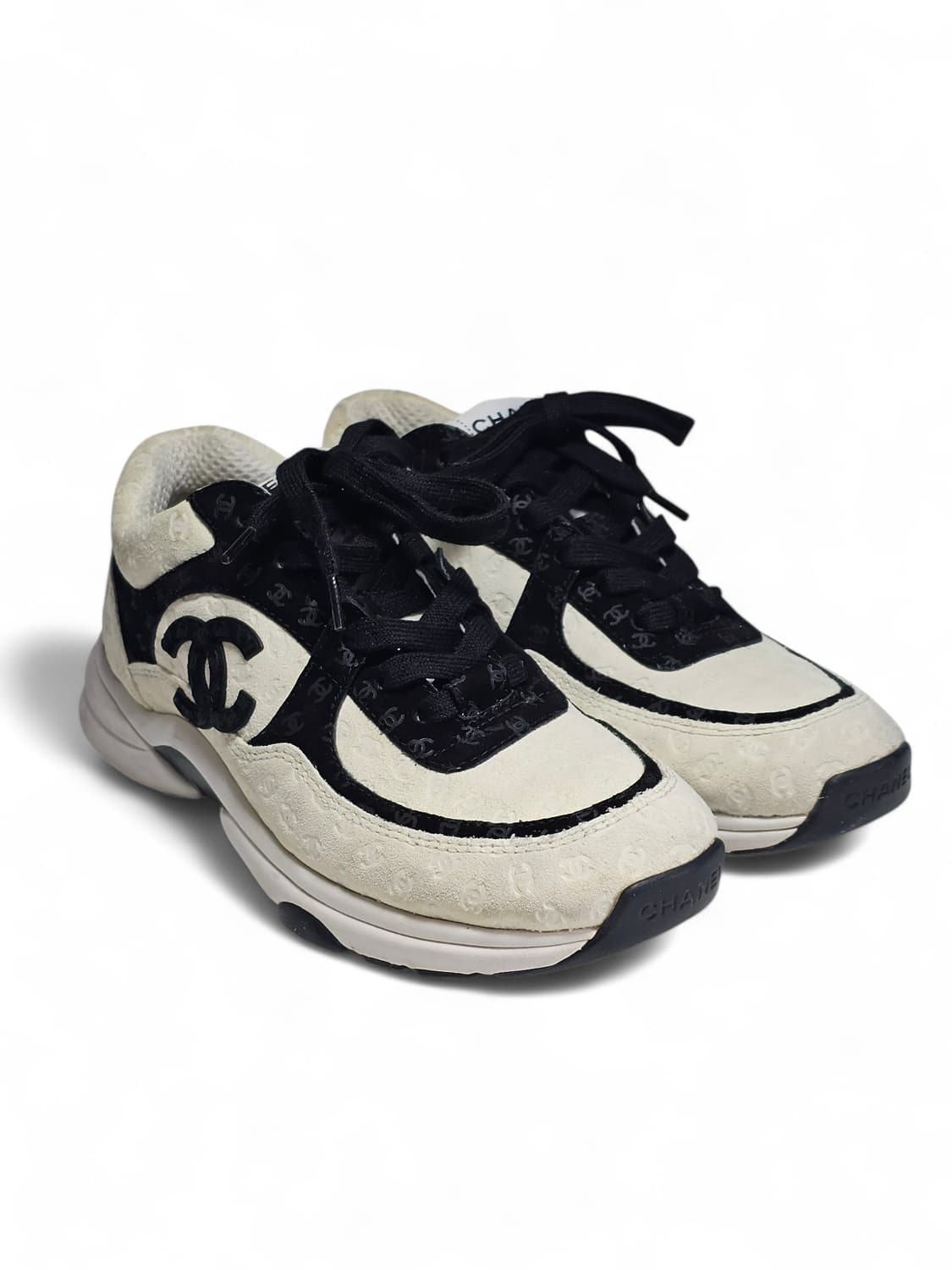 샤넬 CC로고 프린티드 스니커즈 상품이미지3
