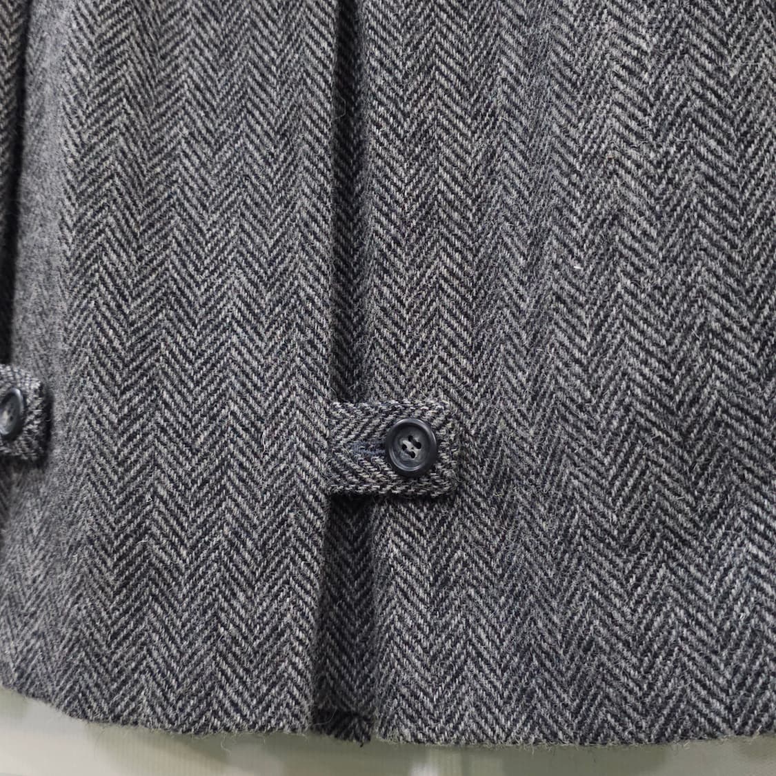 JAPAN 80-90s 빈티지 헤링본울 스커트- 우먼26정도 상품이미지4